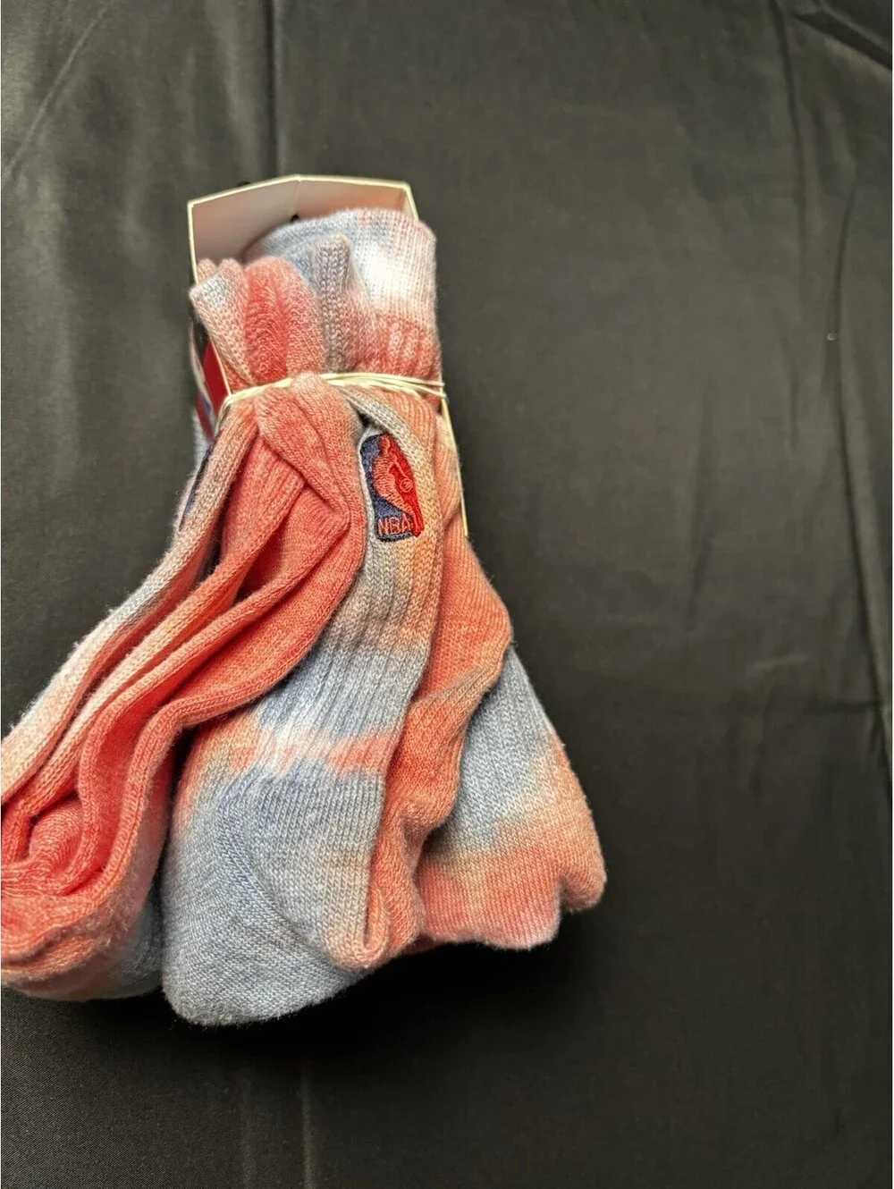 NBA Tie Dye Low Cut Ankle Socks 3 Pair Pack - Men's Size L (